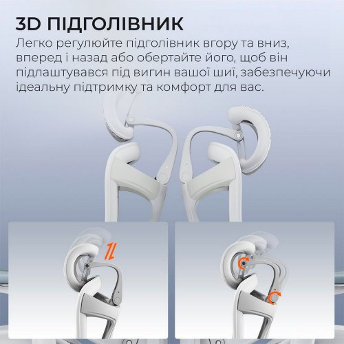 Купити Крісло офісне Sihoo DORO C300 Pro Mesh (DORO-C300-PRO-M102) White - ціна в Києві, Львові, Вінниці, Хмельницькому, Франківську, Україні | інтернет-магазин TELEMART.UA фото