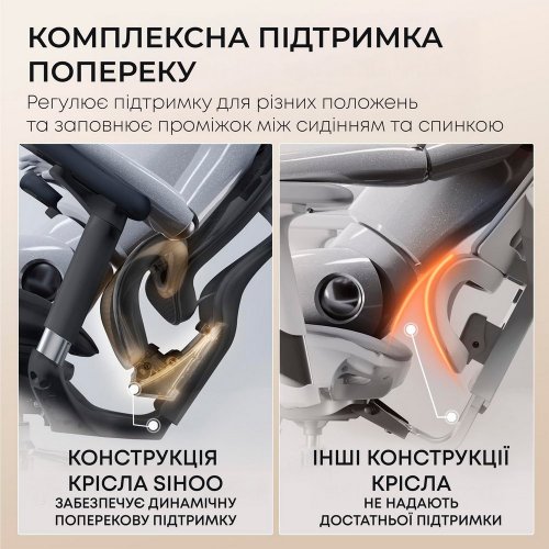 Купити Крісло офісне Sihoo DORO C300L Mesh (DORO-C300L-A3-101) Black - ціна в Києві, Львові, Вінниці, Хмельницькому, Франківську, Україні | інтернет-магазин TELEMART.UA фото