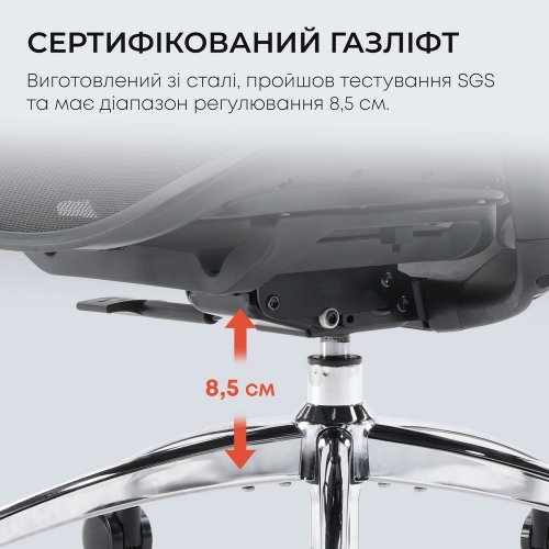 Купити Крісло офісне Sihoo DORO C300L Mesh (DORO-C300L-A3-101) Black - ціна в Києві, Львові, Вінниці, Хмельницькому, Франківську, Україні | інтернет-магазин TELEMART.UA фото