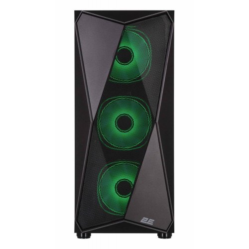 Корпус 2E Gaming Aruba без БЖ (2E-G3313B) Black купити з перевіркою сумісності: огляд, характеристики, ціна у Києві, Львові, Вінниці, Хмельницькому, Івано-Франківську, Україні | інтернет-магазин TELEMART.UA фото