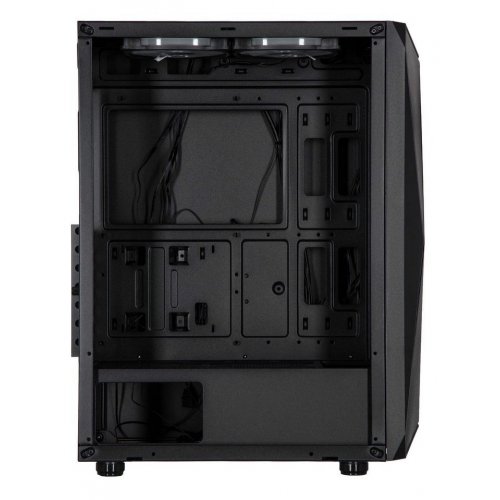 Корпус 2E Gaming Aruba без БЖ (2E-G3313B) Black купити з перевіркою сумісності: огляд, характеристики, ціна у Києві, Львові, Вінниці, Хмельницькому, Івано-Франківську, Україні | інтернет-магазин TELEMART.UA фото