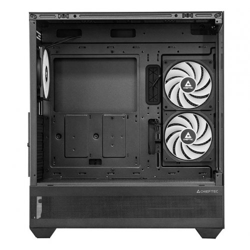 Купить Корпус CHIEFTEC VISTA Tempered Glass без БП (GT-01B-OP) Black с проверкой совместимости: обзор, характеристики, цена в Киеве, Днепре, Одессе, Харькове, Украине | интернет-магазин TELEMART.UA фото