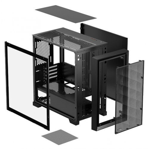 Корпус PCCooler C3D310 Tempered Glass без БЖ Black купити з перевіркою сумісності: огляд, характеристики, ціна у Києві, Львові, Вінниці, Хмельницькому, Івано-Франківську, Україні | інтернет-магазин TELEMART.UA фото