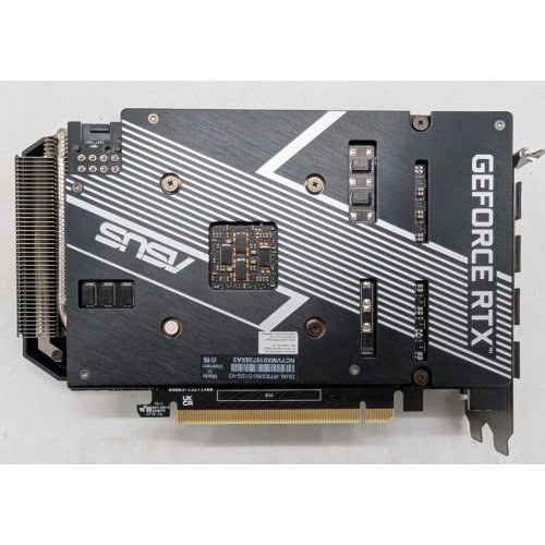Відеокарта Asus GeForce RTX 3060 Dual OC 12288MB (DUAL-RTX3060-O12G-V2) (Відновлено продавцем, 799783) купити з перевіркою сумісності: огляд, характеристики, ціна у Києві, Львові, Вінниці, Хмельницькому, Івано-Франківську, Україні | інтернет-магазин TELEMART.UA фото