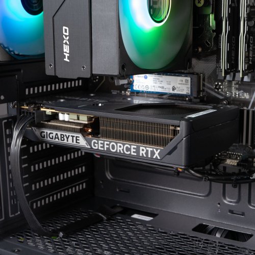 Купить Компьютер HEXO Gaming Mainstream Pro (HGMP-5600N5060TI-32S1TBK) Black - цена в Харькове, Киеве, Днепре, Одессе
в интернет-магазине Telemart фото