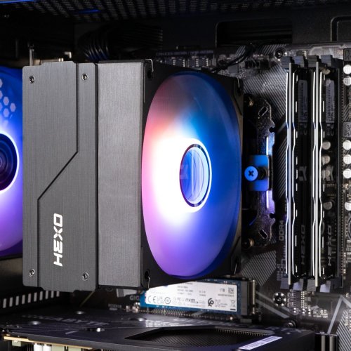 Комп'ютер HEXO Gaming Mainstream Pro (HGMP-7500FN5060TI-32S1TBK) Black купити в Україні: Київ, Львів, Хмельницький, Тернопіль, Івано-Франківськ | Низька ціна, відгуки, характеристики від TELEMART фото