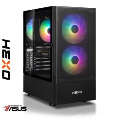 Комп'ютер HEXO Gaming Mainstream Pro (HGMP-7500FN5070-32S1TBK) Black / AMD Ryzen 5 7500F (3.7-5.0), 6 ядер / RTX 5070 / 32 ГБ (DDR5) / 1024 ГБ (SSD)