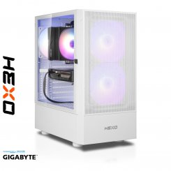 Комп'ютер HEXO Gaming Mainstream Pro (HGMP-5500N5060-32S1TWH) White / AMD Ryzen 5 5500 (3.6-4.2), 6 ядер / RTX 5060 / 32 ГБ (DDR4) / 1024 ГБ (SSD)