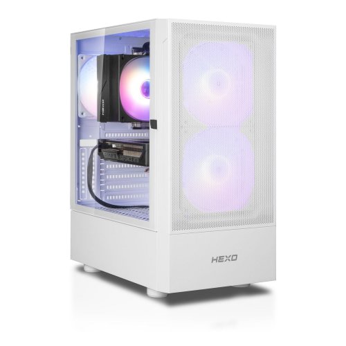 Комп'ютер HEXO Gaming Mainstream Pro (HGMP-7500FN5060-32S1TWH) White купити в Україні: Київ, Львів, Хмельницький, Тернопіль, Івано-Франківськ | Низька ціна, відгуки, характеристики від TELEMART фото