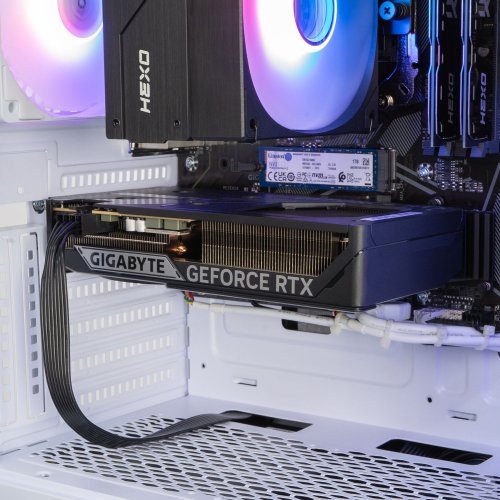 Купити Комп'ютер HEXO Gaming Mainstream Pro (HGMP-5600N5060TI-32S1TWH) White - ціна в Києві, Львові, Вінниці, Хмельницькому, Франківську, Україні | інтернет-магазин TELEMART.UA фото