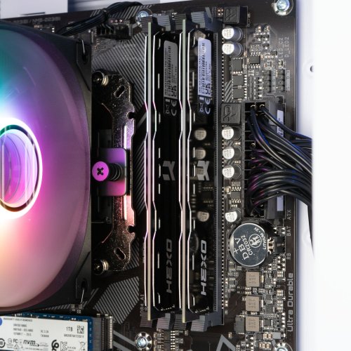 Купить Компьютер HEXO Gaming Mainstream Pro (HGMP-7500FN5060TI-32S1TWH) White - цена в Харькове, Киеве, Днепре, Одессе
в интернет-магазине Telemart фото