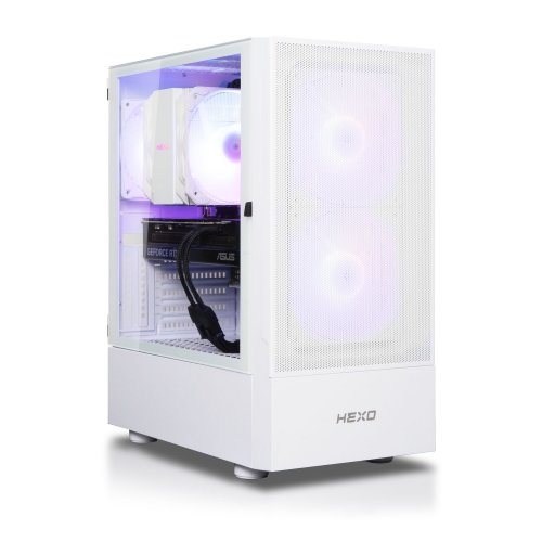 Комп'ютер HEXO Gaming Mainstream Pro (HGMP-7500FN5060TI-32S1TWH) White купити в Україні: Київ, Львів, Хмельницький, Тернопіль, Івано-Франківськ | Низька ціна, відгуки, характеристики від TELEMART фото