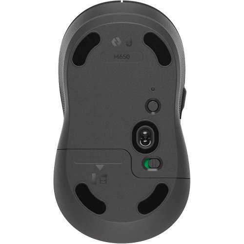 Купити Уцінка миша Logitech M650 Signature Wireless (910-006274) Graphite (Розкрита упаковка, 799920) - ціна в Києві, Львові, Вінниці, Хмельницькому, Франківську, Україні | інтернет-магазин TELEMART.UA фото