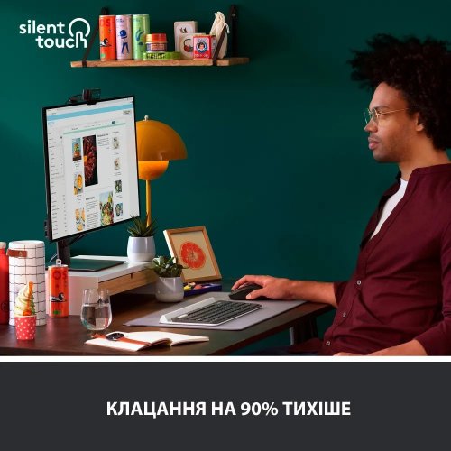 Купити Уцінка миша Logitech M650 Signature Wireless (910-006274) Graphite (Розкрита упаковка, 799920) - ціна в Києві, Львові, Вінниці, Хмельницькому, Франківську, Україні | інтернет-магазин TELEMART.UA фото