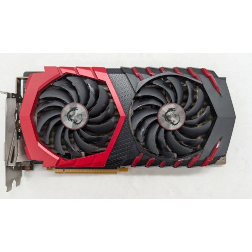 Купить Видеокарта MSI GeForce GTX 1060 Gaming X 6144MB (GTX 1060 GAMING X 6G) (Восстановлено продавцом, 800093) с проверкой совместимости: обзор, характеристики, цена в Киеве, Днепре, Одессе, Харькове, Украине | интернет-магазин TELEMART.UA фото