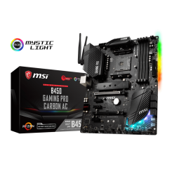Материнская плата MSI B450 GAMING PRO CARBON AC (sAM4, AMD B450) (Восстановлено продавцом, 800104)