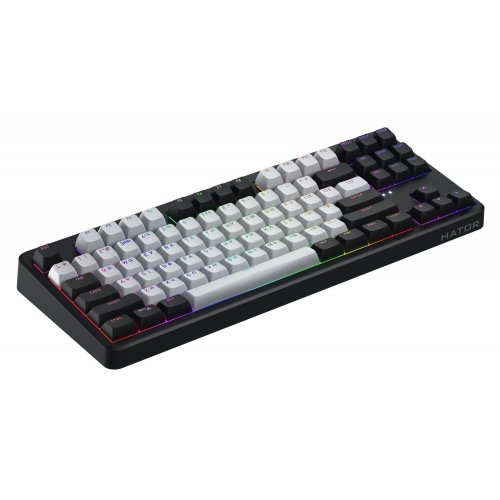 Купити Уцінка клавіатура HATOR Rockfall 3 TKL Aurum Orange Linear Rev.2.0 Wireless (HTK850UA) Black (Розкрита упаковка, 800107) - ціна в Києві, Львові, Вінниці, Хмельницькому, Франківську, Україні | інтернет-магазин TELEMART.UA фото
