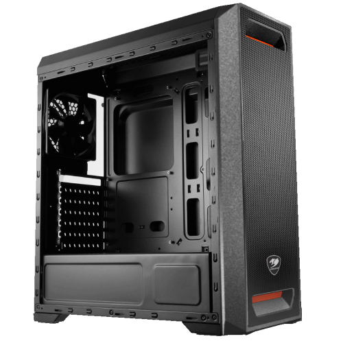 Корпус Cougar MX350 Mesh Tempered Glass без БП Black (Відновлено продавцем, 800188) купити з перевіркою сумісності: огляд, характеристики, ціна у Києві, Львові, Вінниці, Хмельницькому, Івано-Франківську, Україні | інтернет-магазин TELEMART.UA фото