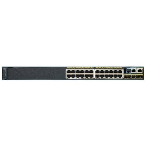 Мережевий комутатор Cisco Catalyst 2960-X 24 (WS-C2960X-24PS-L) купити в Україні: Київ, Львів, Хмельницький, Тернопіль, Івано-Франківськ | Низька ціна, відгуки, характеристики від TELEMART фото