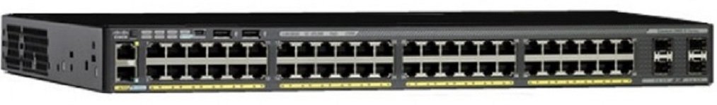 Купить Сетевой коммутатор Cisco Catalyst 2960-X 48 (WS-C2960X-48FPS-L ...