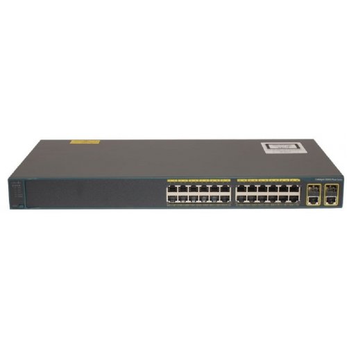 Сетевой коммутатор Cisco Catalyst 2960 Plus 24 (WS-C2960+24LC-L) купить в Украине: Киев, Днепр, Харьков, Одесса  | Низкая цена, отзывы, характеристики от TELEMART фото