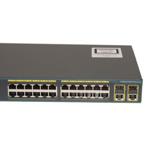 Сетевой коммутатор Cisco Catalyst 2960 Plus 24 (WS-C2960+24LC-L) купить в Украине: Киев, Днепр, Харьков, Одесса  | Низкая цена, отзывы, характеристики от TELEMART фото