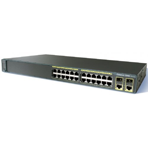 Сетевой коммутатор Cisco Catalyst 2960 Plus 24 (WS-C2960+24TC-S) купить в Украине: Киев, Днепр, Харьков, Одесса  | Низкая цена, отзывы, характеристики от TELEMART фото