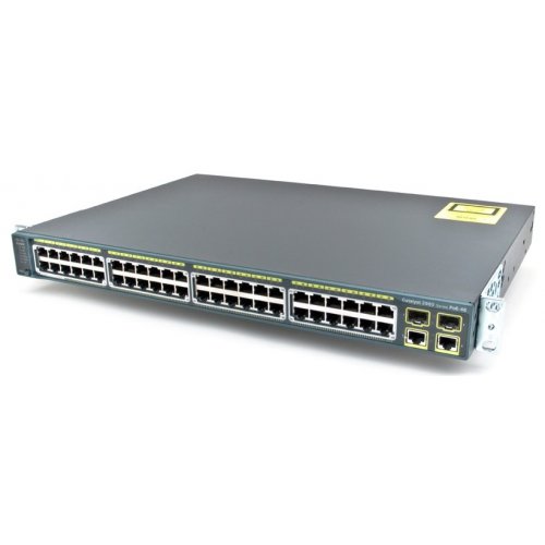 Мережевий комутатор Cisco Catalyst 2960 Plus 48 (WS-C2960+48PST-L) купити в Україні: Київ, Львів, Хмельницький, Тернопіль, Івано-Франківськ | Низька ціна, відгуки, характеристики від TELEMART фото