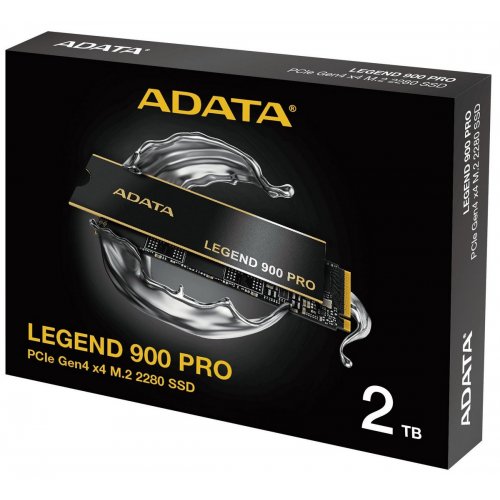 SSD-диск ADATA Legend 900 Pro 3D NAND 2TB M.2 (2280 PCI-E) (SLEG-900P-2TCS) купити з перевіркою сумісності: огляд, характеристики, ціна у Києві, Львові, Вінниці, Хмельницькому, Івано-Франківську, Україні | інтернет-магазин TELEMART.UA фото