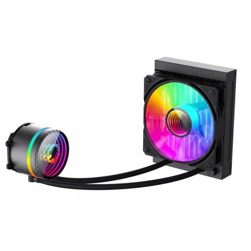 Готова СВО GAMEMAX IceBurg 120 Black купити з перевіркою сумісності: огляд, характеристики, ціна у Києві, Львові, Вінниці, Хмельницькому, Івано-Франківську, Україні | інтернет-магазин TELEMART.UA фото
