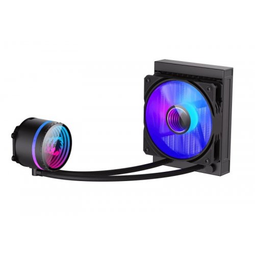 Готова СВО GAMEMAX IceBurg 120 Black купити з перевіркою сумісності: огляд, характеристики, ціна у Києві, Львові, Вінниці, Хмельницькому, Івано-Франківську, Україні | інтернет-магазин TELEMART.UA фото