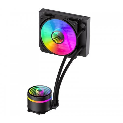 Готова СВО GAMEMAX IceBurg 120 Black купити з перевіркою сумісності: огляд, характеристики, ціна у Києві, Львові, Вінниці, Хмельницькому, Івано-Франківську, Україні | інтернет-магазин TELEMART.UA фото