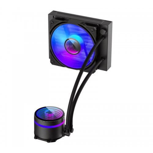 Готова СВО GAMEMAX IceBurg 120 Black купити з перевіркою сумісності: огляд, характеристики, ціна у Києві, Львові, Вінниці, Хмельницькому, Івано-Франківську, Україні | інтернет-магазин TELEMART.UA фото