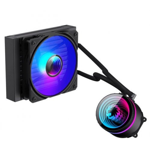 Готова СВО GAMEMAX IceBurg 120 Black купити з перевіркою сумісності: огляд, характеристики, ціна у Києві, Львові, Вінниці, Хмельницькому, Івано-Франківську, Україні | інтернет-магазин TELEMART.UA фото