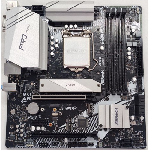 Купить Материнская плата AsRock B460M Pro4 (s1200, Intel B460) (Восстановлено продавцом, 800647) с проверкой совместимости: обзор, характеристики, цена в Киеве, Днепре, Одессе, Харькове, Украине | интернет-магазин TELEMART.UA фото