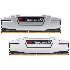 Озп G.Skill DDR4 16GB (2x8GB) 3000Mhz Ripjaws V (F4-3000C15D-16GVS) Silver/Black (Відновлено продавцем, 800657)