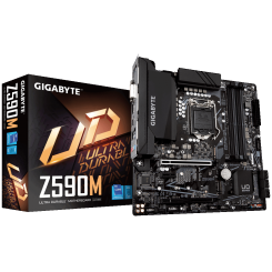 Материнская плата Gigabyte Z590M (s1200, Intel Z590) (Восстановлено продавцом, 800659)