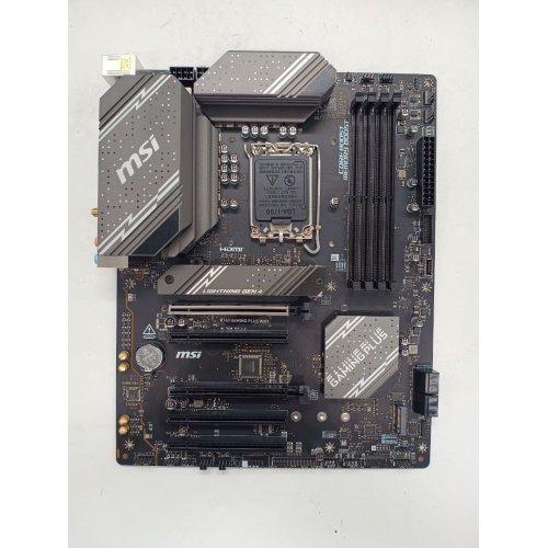 Купить Уценка материнская плата MSI B760 GAMING PLUS WIFI (s1700, Intel B760) (Следы использования, 800663) с проверкой совместимости: обзор, характеристики, цена в Киеве, Днепре, Одессе, Харькове, Украине | интернет-магазин TELEMART.UA фото