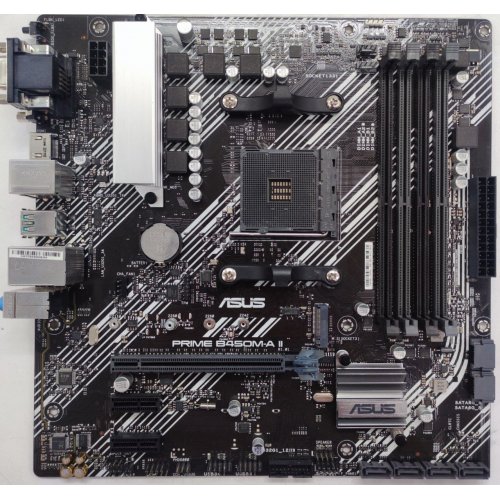 Купить Материнская плата Asus Prime B450M-A II (sAM4, AMD B450) (Восстановлено продавцом, 800665) с проверкой совместимости: обзор, характеристики, цена в Киеве, Днепре, Одессе, Харькове, Украине | интернет-магазин TELEMART.UA фото