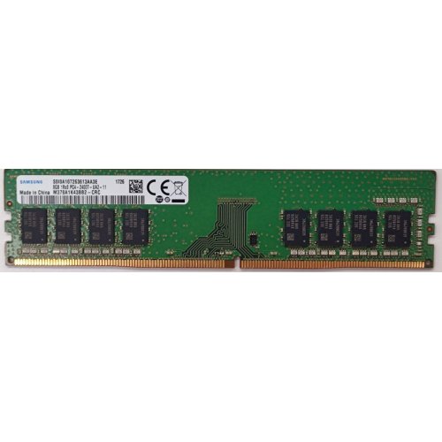 Озп Samsung DDR4 8GB 2400Mhz (M378A1K43CB2-CRC) (Відновлено продавцем, 800684) купити з перевіркою сумісності: огляд, характеристики, ціна у Києві, Львові, Вінниці, Хмельницькому, Івано-Франківську, Україні | інтернет-магазин TELEMART.UA фото