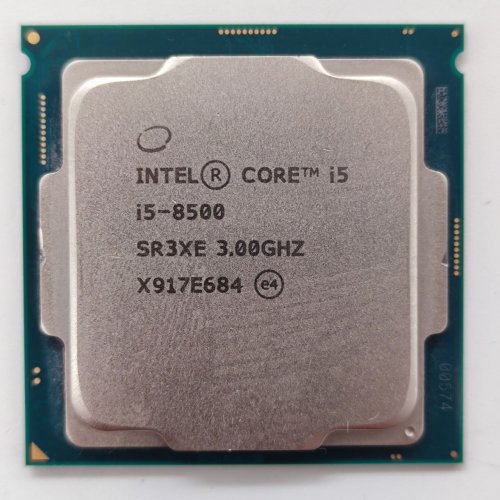 Купить Процессор Intel Core i5-8500 3(4.1)GHz 9MB s1151 Tray (CM8068403362607) (Восстановлено продавцом, 800686) с проверкой совместимости: обзор, характеристики, цена в Киеве, Днепре, Одессе, Харькове, Украине | интернет-магазин TELEMART.UA фото