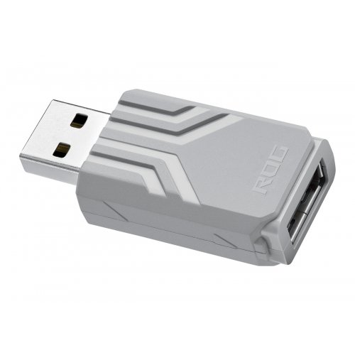 Купить Адаптер повышения частоты опроса Asus ROG Polling Rate Booster (90MP03T0-BRUA10) White - цена в Харькове, Киеве, Днепре, Одессе
в интернет-магазине Telemart фото