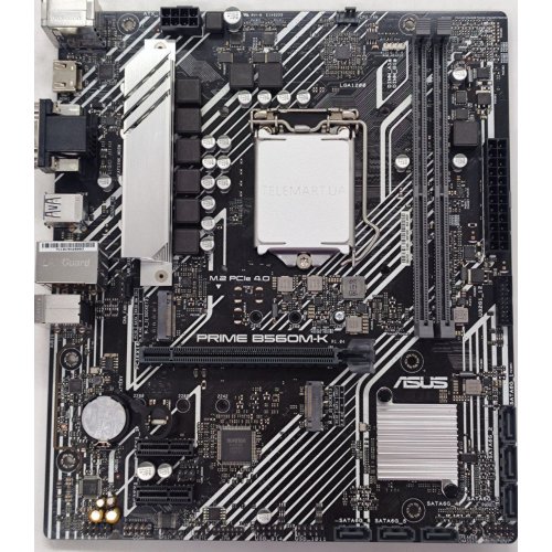 Купить Материнская плата Asus PRIME B560M-K (s1200, Intel B560) (Восстановлено продавцом, 800735) с проверкой совместимости: обзор, характеристики, цена в Киеве, Днепре, Одессе, Харькове, Украине | интернет-магазин TELEMART.UA фото