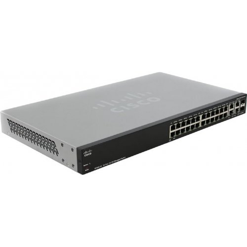 Сетевой коммутатор Cisco SB SF 300-24 (SRW224G4-K9-EU) купить в Украине: Киев, Днепр, Харьков, Одесса  | Низкая цена, отзывы, характеристики от TELEMART фото