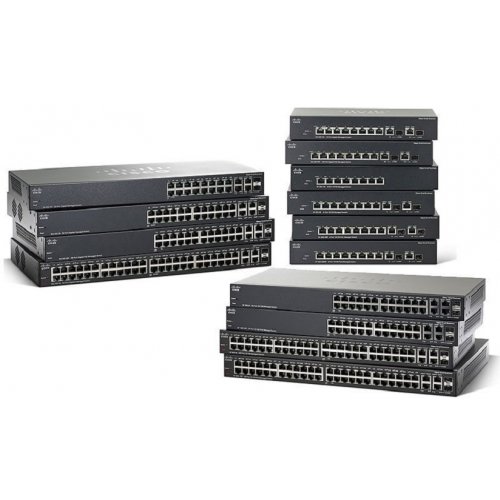 Сетевой коммутатор Cisco SB SF 300-24 (SRW224G4-K9-EU) купить в Украине: Киев, Днепр, Харьков, Одесса  | Низкая цена, отзывы, характеристики от TELEMART фото