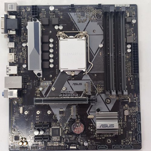 Купить Материнская плата Asus PRIME B365M-A (s1151-V2, Intel B365) (Восстановлено продавцом, 800778) с проверкой совместимости: обзор, характеристики, цена в Киеве, Днепре, Одессе, Харькове, Украине | интернет-магазин TELEMART.UA фото