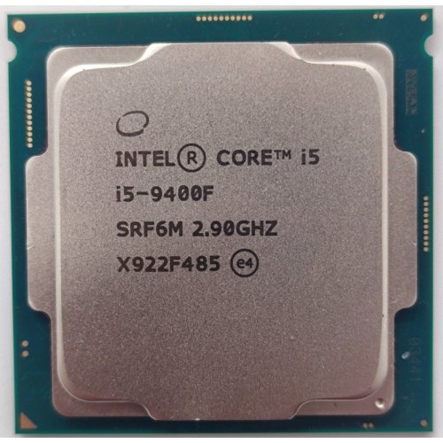 Процесор Intel Core i5-9400F 2.9(4.1)GHz 9MB s1151 Tray (CM8068403358819) (Відновлено продавцем, 800780) купити з перевіркою сумісності: огляд, характеристики, ціна у Києві, Львові, Вінниці, Хмельницькому, Івано-Франківську, Україні | інтернет-магазин TELEMART.UA фото