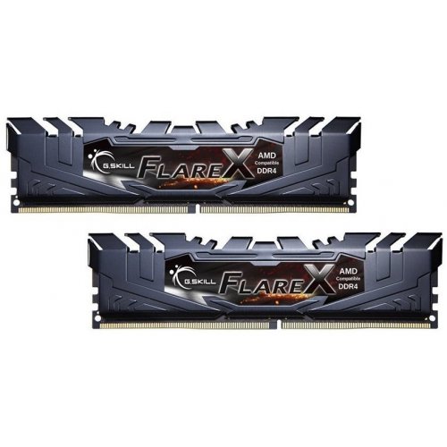 Озп G.Skill DDR4 16GB (2x8GB) 3200Mhz Flare X for AMD (F4-3200C14D-16GFX) (Відновлено продавцем, 800791) купити з перевіркою сумісності: огляд, характеристики, ціна у Києві, Львові, Вінниці, Хмельницькому, Івано-Франківську, Україні | інтернет-магазин TELEMART.UA фото