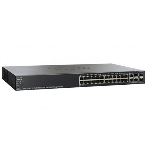 Сетевой коммутатор Cisco SB SF500-24 (SF500-24-K9-G5) купить в Украине: Киев, Днепр, Харьков, Одесса  | Низкая цена, отзывы, характеристики от TELEMART фото