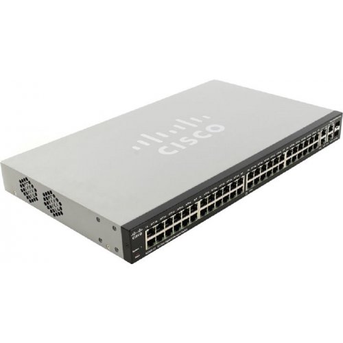 Мережевий комутатор Cisco SB SG 300-52MP (SG300-52MP-K9-EU) купити в Україні: Київ, Львів, Хмельницький, Тернопіль, Івано-Франківськ | Низька ціна, відгуки, характеристики від TELEMART фото